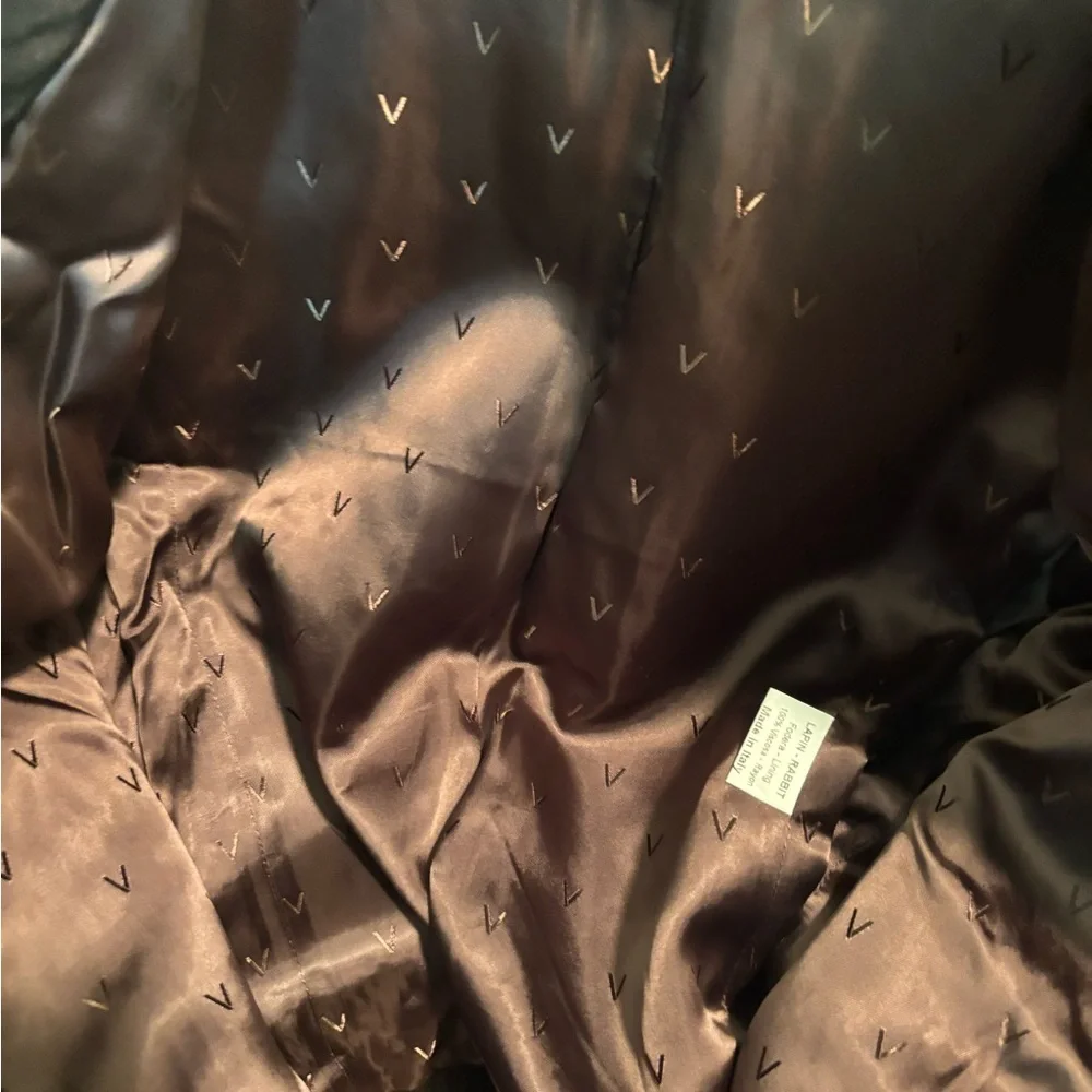 Valentino Brown Rabbit Jacket - Picture 4 of 6